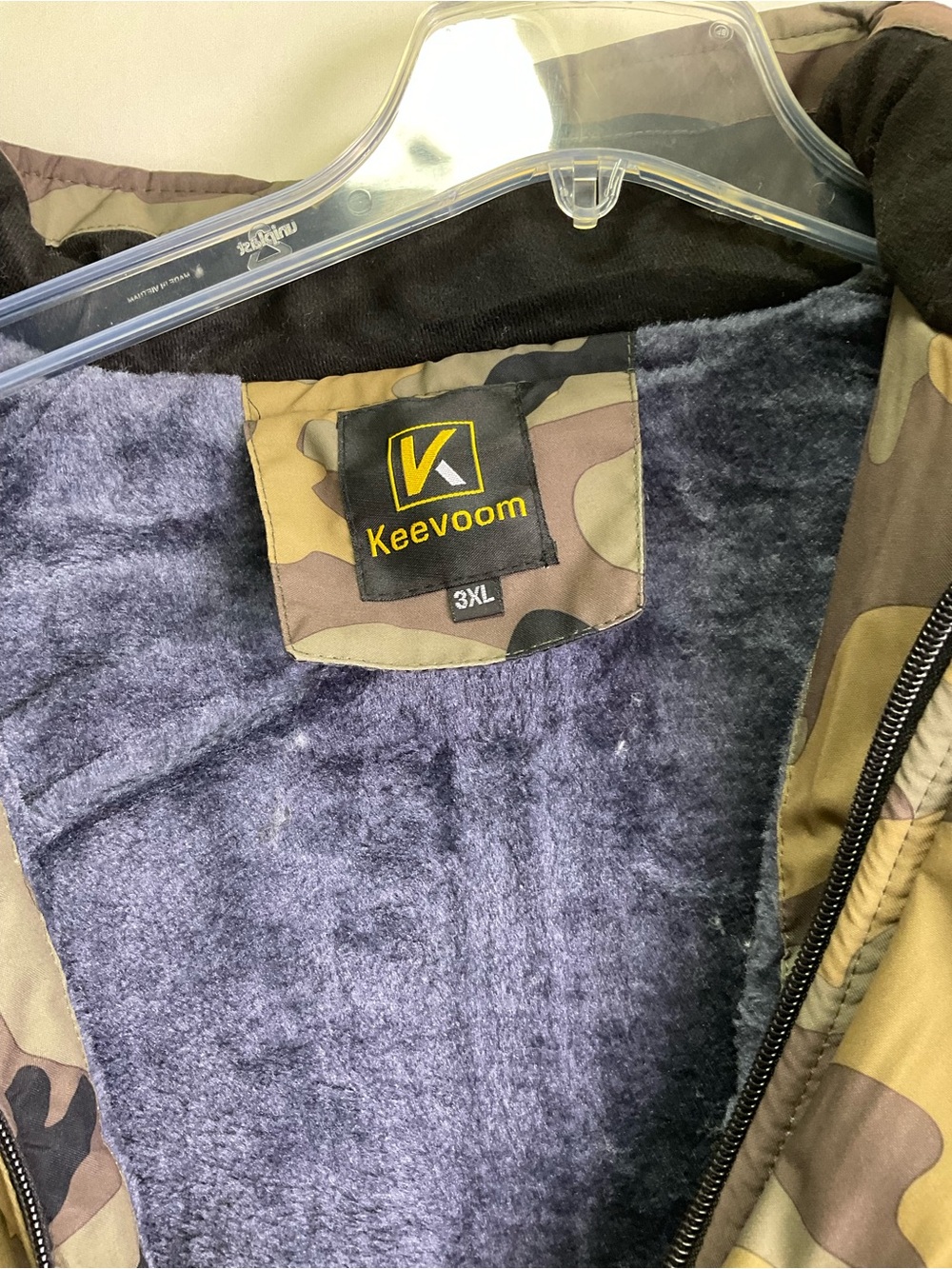 Keevoom Men Waterproof Ski Jacket - Camo - Picture 5 of 15